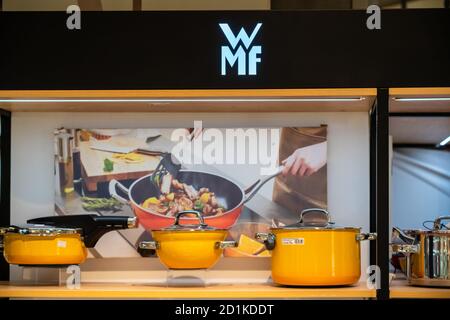 Shenzhen, China. Oktober 2020. WMF Stall und Logo in Shenzhen. Kredit: SOPA Images Limited/Alamy Live Nachrichten Stockfoto