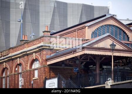 Bahnhof Birmingham Moor Street, Stockfoto