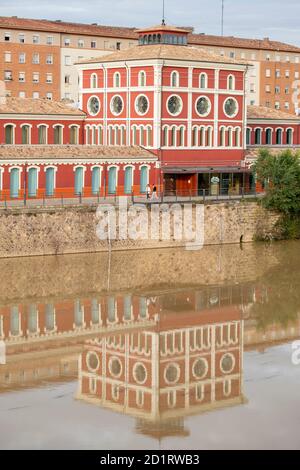 Casa de las Ciencias, Antiguo Matadero Municipal, Logroño, La Rioja , Spanien, Europa Stockfoto