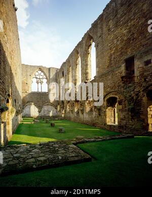 EASBY ABBEY, North Yorkshire. Etwas weiter nach Osten. Stockfoto