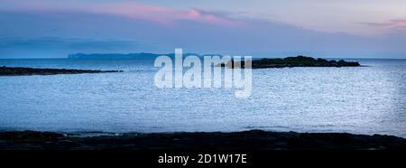 Can Curt Insel und Cabrera Land maritime Park, Naturschutzgebiet, Santanyi, Mallorca, Balearen, Spanien Stockfoto