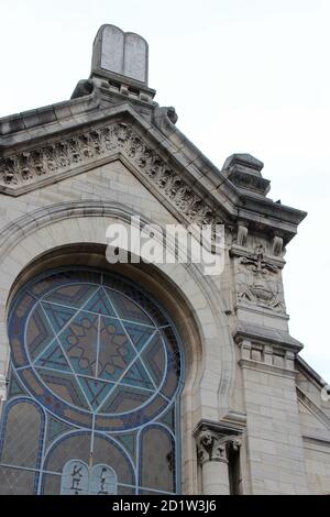 Synagoge in lille (frankreich) Stockfoto