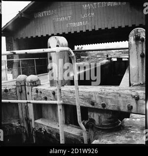 Summit Lock auf dem Trent & Mersey Canal. Stockfoto