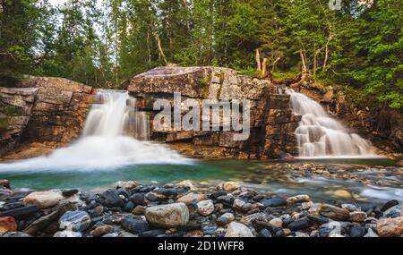 Wasserfall in Norrway Stockfoto