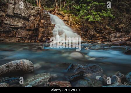 Wasserfall in Norrway Stockfoto