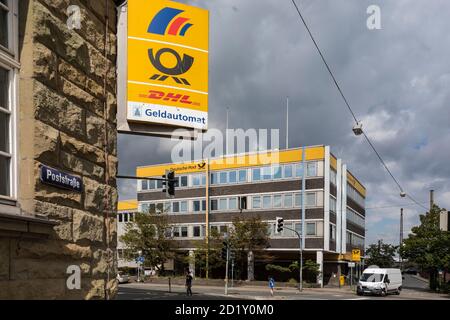 Geldautomat der Deutschen Post Oberhausen Stockfoto