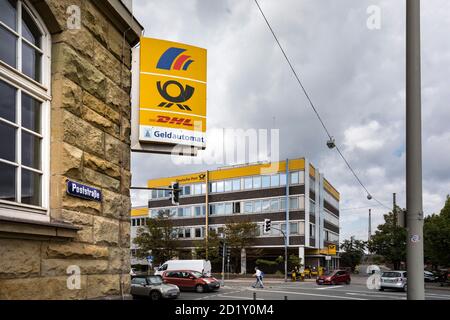 Geldautomat der Deutschen Post Oberhausen Stockfoto