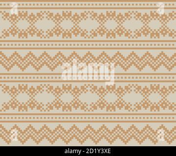 Weihnachten Messe Insel Muster Hintergrund für Mode-Textilien, Strickwaren und Grafiken Stock Vektor