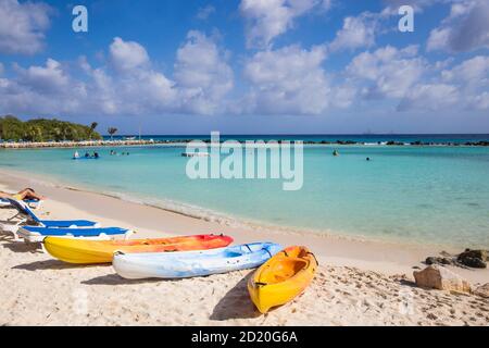 Karibik, Niederländische Antillen, Aruba, Oranjestad, Renaissance Island Stockfoto