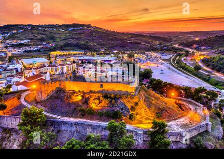 Schloss Torres Vedras in der Nähe von Lissabon in Portugal Stockfoto