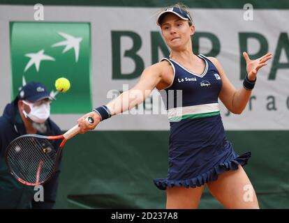 Paris, Frankreich. Oktober 2020. Roland Garros Paris French Open 2020 Day 10 061020 Nadia Podoroska (ARG) gewinnt Viertelfinale Credit: Roger Parker/Alamy Live News Stockfoto