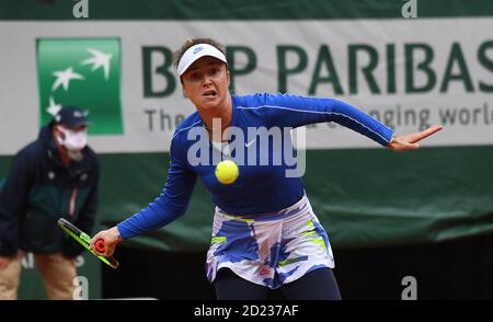 Paris, Frankreich. Oktober 2020. Roland Garros Paris French Open 2020 Tag 10 061020 Elina Svitolina (UKR) verliert Viertelfinale Credit: Roger Parker/Alamy Live News Stockfoto