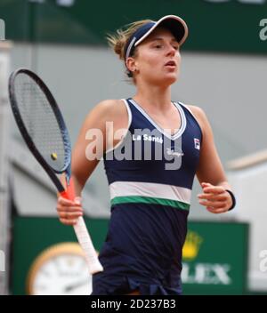 Paris, Frankreich. Oktober 2020. Roland Garros Paris French Open 2020 Day 10 061020 Nadia Podoroska (ARG) gewinnt Viertelfinale Credit: Roger Parker/Alamy Live News Stockfoto
