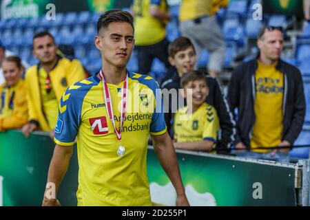 Brondby, Dänemark. Mai 2018. Svenn Crone von Broendby NACH dem 3F Superliga Spiel zwischen Broendby IF und AAB im Brondby Stadium gesehen. (Foto: Gonzales Photo - Thomas Rasmussen). Stockfoto