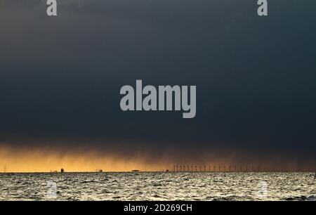 Küstenlandschaft in dänemark nördlich von kopenhagen Stockfoto