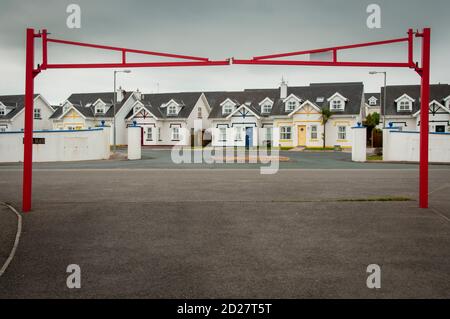 Irisches Wohnen: Reisen durch den Süden. Stockfoto