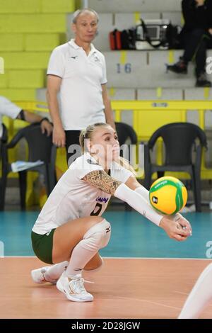 Scandicci (Fi, Italien. 6. Okt, 2020. scandicci (Fi), Italien, 06 Okt 2020, BOYKO Yuliya (Khimik YUZHNY) während Savino Del Bene Scandicci vs Khimik Yuzhny - Volleyball Champions League Women - Credit: LM/Filippo Tomasi Credit: Filippo Tomasi/LPS/ZUMA Wire/Alamy Live News Stockfoto