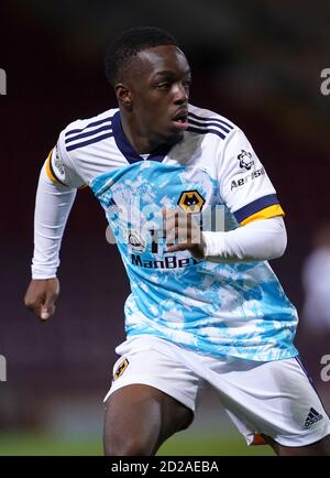 Wolverhampton Wanderers' Austin Samuels während des EFL Trophy Spiels im utilita Energy Stadium, Bradford. Stockfoto