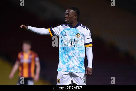 Wolverhampton Wanderers' Austin Samuels während des EFL Trophy Spiels im utilita Energy Stadium, Bradford. Stockfoto