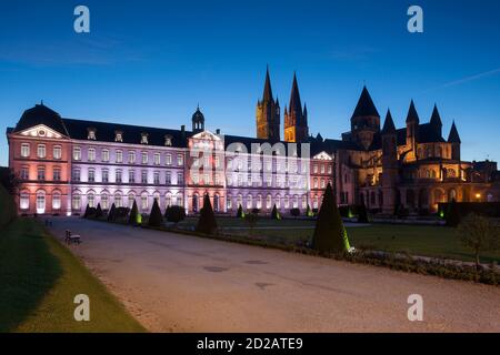 Herrenabtei, Caen, Normandie, Frankreich Stockfoto