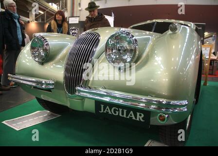 Turin, Piemont, Italien -7/02/2014 - AutoMotoRetro ist die jährliche periodische Messe für Liebhaber und Sammler von Oldtimern und Motorrädern und retro Stockfoto