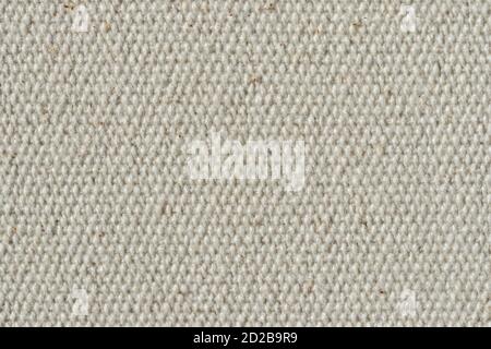 Abstrakte weiße Synthetikgewebe Textur und Hintergrund. Detail aus Stoff Wolle Textil-Material. Stockfoto