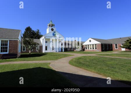 Die Setauket Schule Ost Setauket Long Island New York Stockfoto