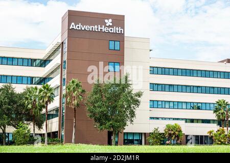 Florida, Davenport, AdventHealth, Krankenhaus, auf Glauben basierendes, gemeinnütziges Gesundheitssystem, Gebäude außen, Besucher reisen Reise Touristik lan Stockfoto