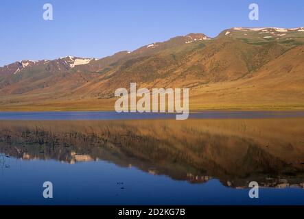 Mann Lake & Steens Mountain, Mann Lake Recreation Area, Burns District Bureau of Land Management, Oregon Stockfoto