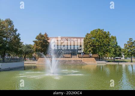 New Orleans, Louisiana/USA - 10/1/2020: Mahalia Jackson Theatre for the Performing Arts Stockfoto