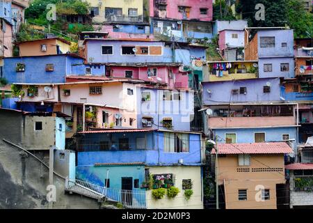 Caracas, Venezuela: Blick auf einen beliebten Vorort. Stockfoto