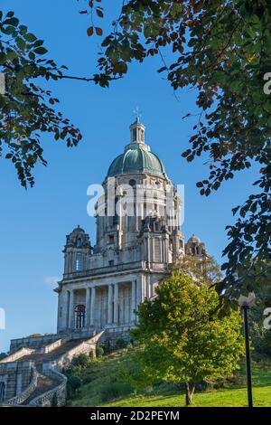 Die Ashton Memorial Williamson Park Lancaster Lancashire, Großbritannien Stockfoto