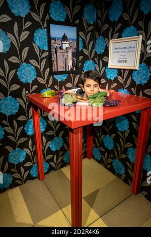 Camera Obscura & World of Illusions, Edimburgo, Lowlands, Escocia, Reino Unido Stockfoto