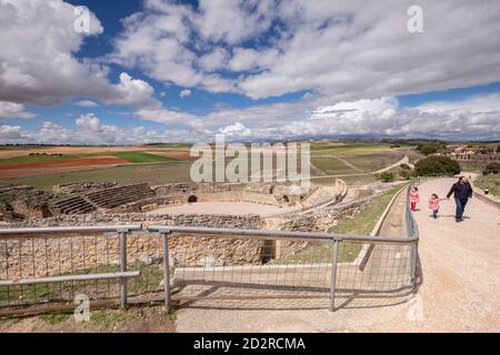 parque arqueológico de Segóbriga, Saelices, Cuenca, Castilla-La Mancha, Spanien Stockfoto