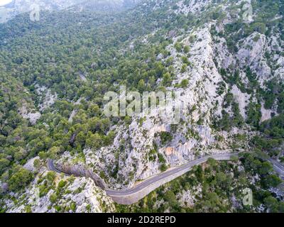 Salt de la Bella Dona, Escorca, Paraje natural de la Serra de Tramuntana, Mallorca, balearen, Spanien Stockfoto