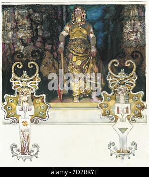 kupka, frantisek - Illustrationen zu 'Les Erinnyes' von Leconte de Lisle 09 - Klytaimnestra seule - 23473606801 83f7c9d1fe o Stockfoto