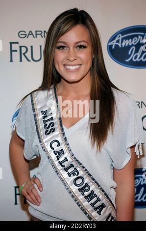 Raquel Beezley Miss California Usa 2008 Nach Einem Fehler Kontroverse Die Neue Miss California Usa 2008 Raquel Beezley Ist Stockfotografie Alamy