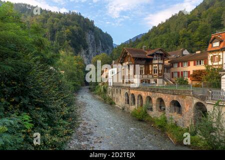 Bad Ragaz, St. Gallen, Schweiz, Europa Stockfoto