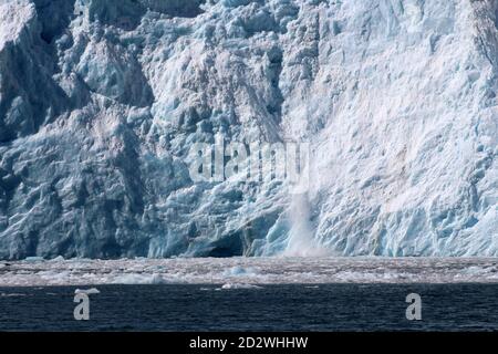 Alaska Aialik Glacier Kenai National Park Stockfoto
