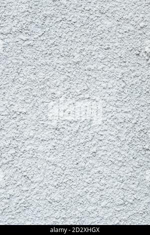 Hellgraue Wandstruktur, Stuckhintergrund, Grunge-Putz-Design, abstraktes raues Muster. Dekoratives Element des Innenraums, Gipsoberfläche, Haus f Stockfoto
