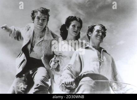 Douglas Fairbanks Jnr in der Doppelrolle des Films The Corsican Brothers von 1941. Fairbanks Jnr starb am Sonntag, den 7. Mai 2000 im Alter von 90 Jahren in seinem Haus in New York. Stockfoto