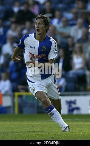 Morten Gamst Pedersen Von Blackburn Rovers. Stockfoto