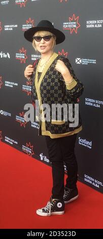 Lulu nimmt an der Weltpremiere von Robert the Bruce beim Edinburgh International Film Festival Teil. Stockfoto