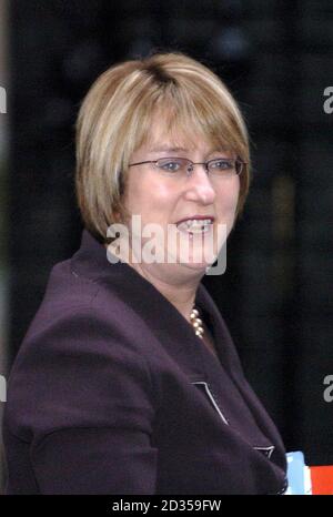 Innenministerin Jacqui Smith kommt zur heutigen Kabinettssitzung in der Downing Street Nr. 10 im Zentrum von London an. Stockfoto