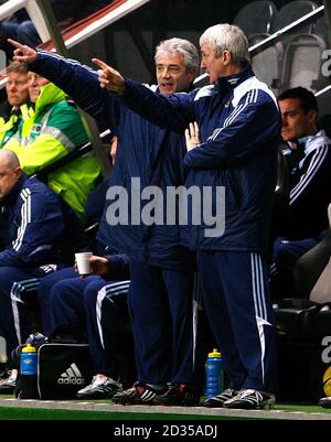 Newcastles neuer Manager Kevin Keegan während des Barclays Premier League-Spiels St James' Park, Newcastle. Stockfoto