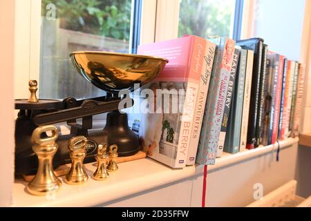 Kochbücher Stockfoto