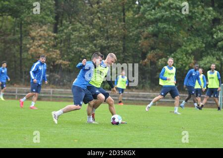 KSC-Training 7. Oktober 2020 am KIT SC Sportinstitut, Karlsruher SC Stockfoto