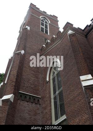 Hundertjährige Vereinigte Methodistische Kirche. Stockfoto