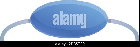 Symbol für Bildkondensator. Cartoon des Bildes Kondensator Vektor-Symbol für Web-Design isoliert auf weißem Hintergrund Stock Vektor