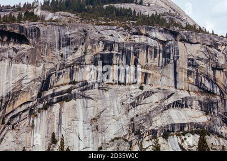 Yosemite Valley und Meadows in den USA Stockfoto